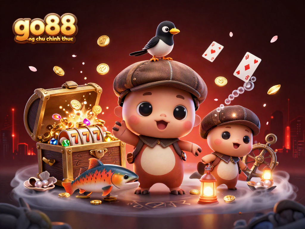 Experience excitement with go88 trang chu chinh thuc, featuring Nessie and treasure-filled slots.