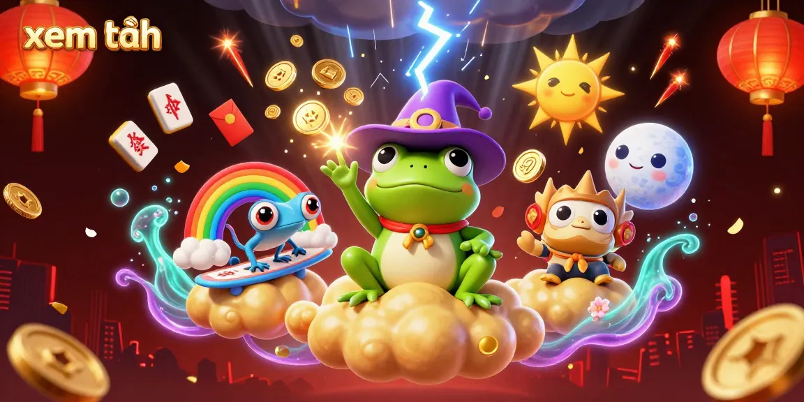 Experience xem thêm with thrilling casino adventures amidst golden coins and vibrant 3D characters.