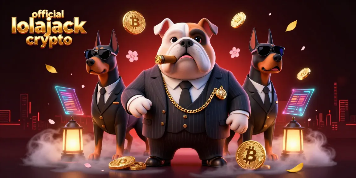 Spin and win with official lolajack crypto, featuring vibrant game characters and rich casino elements.