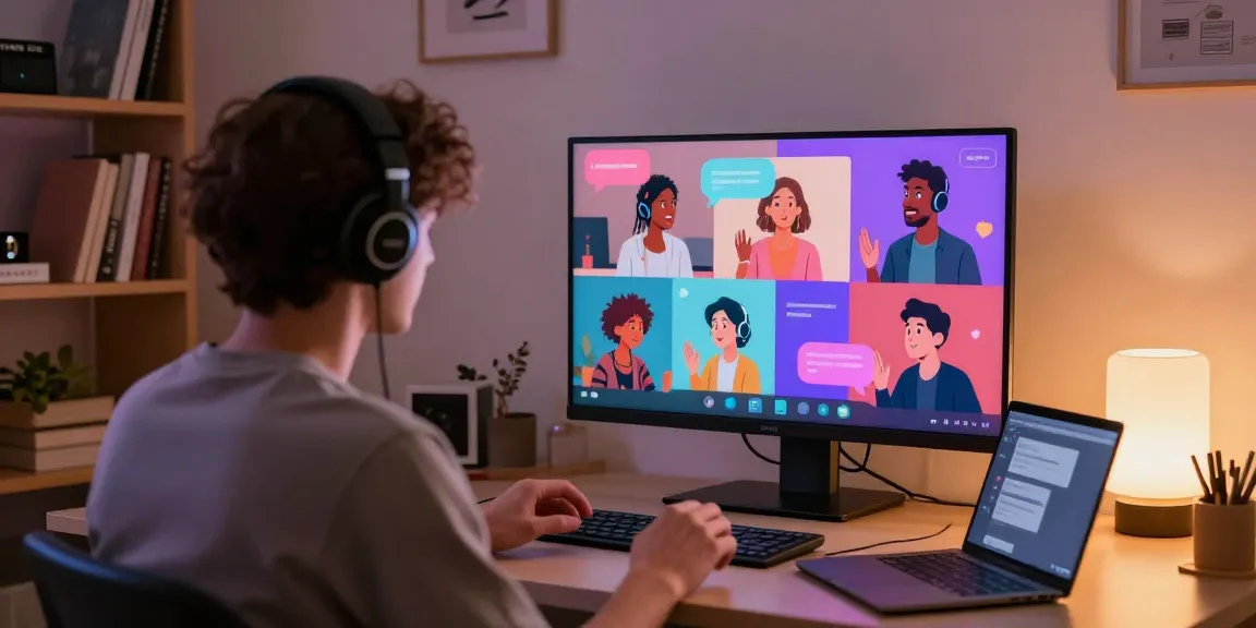 Engaging scene of ai sex chat in intimate virtual environment with vibrant avatars